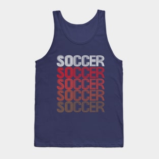 Soccer Football Striker Midfielder Winger Forward. Tank Top